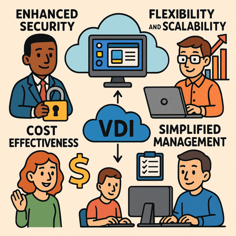 The Strategic Edge: How VDI Boosts Security, Scalability, Efficiency, and Your Competitive Edge